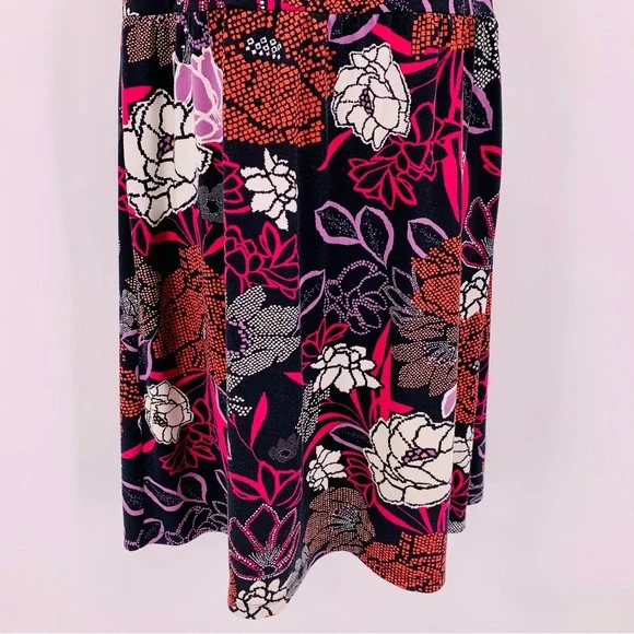 APT. 9 Floral Midi Dress Womens Size M - Picture 3 of 7